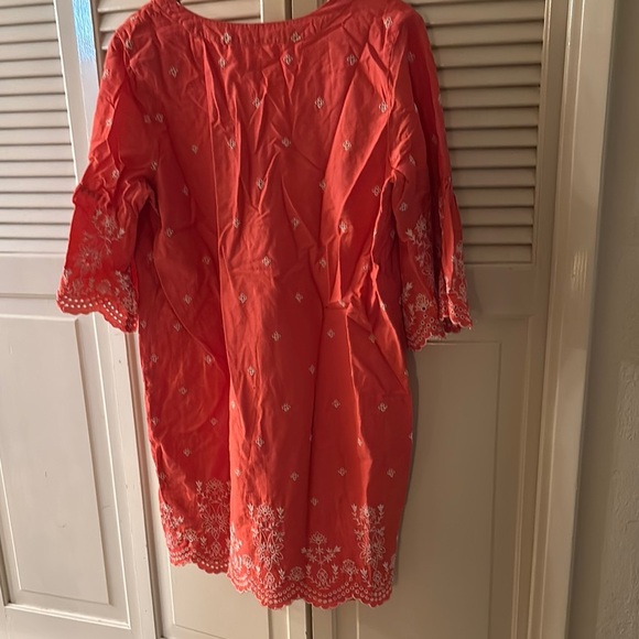 Coral Gap Eyelette Women's Dress - Picture 5 of 6